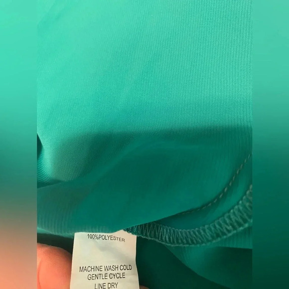 Amanda Uprichard New York Felicia Green Long Sleeve Dress - Picture 7 of 9